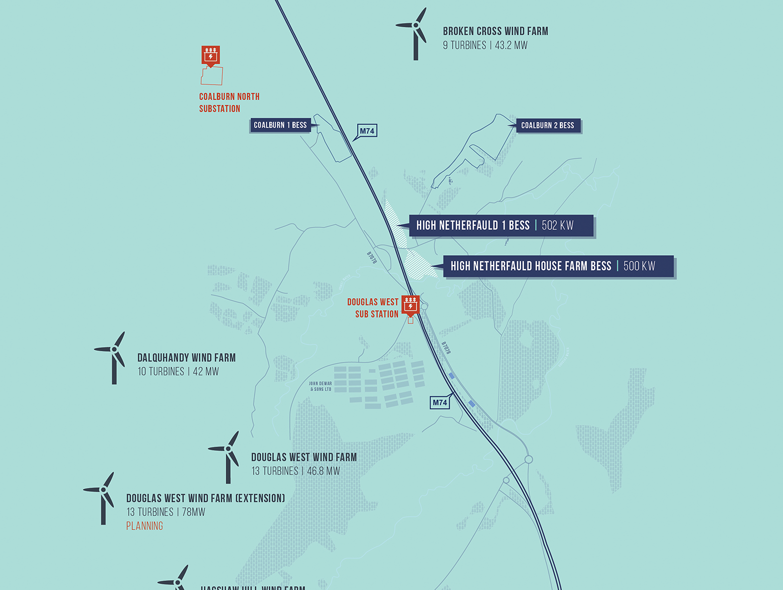High Netherfauld House Farm map
